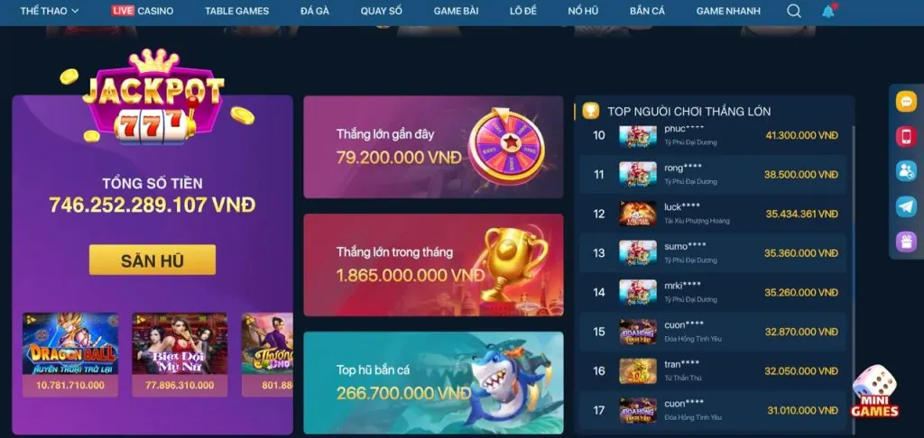Giao diện ứng dụng KKWIN trên điện thoại di động